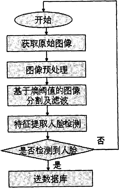 Digital signal processor (DSP)-based face detection method