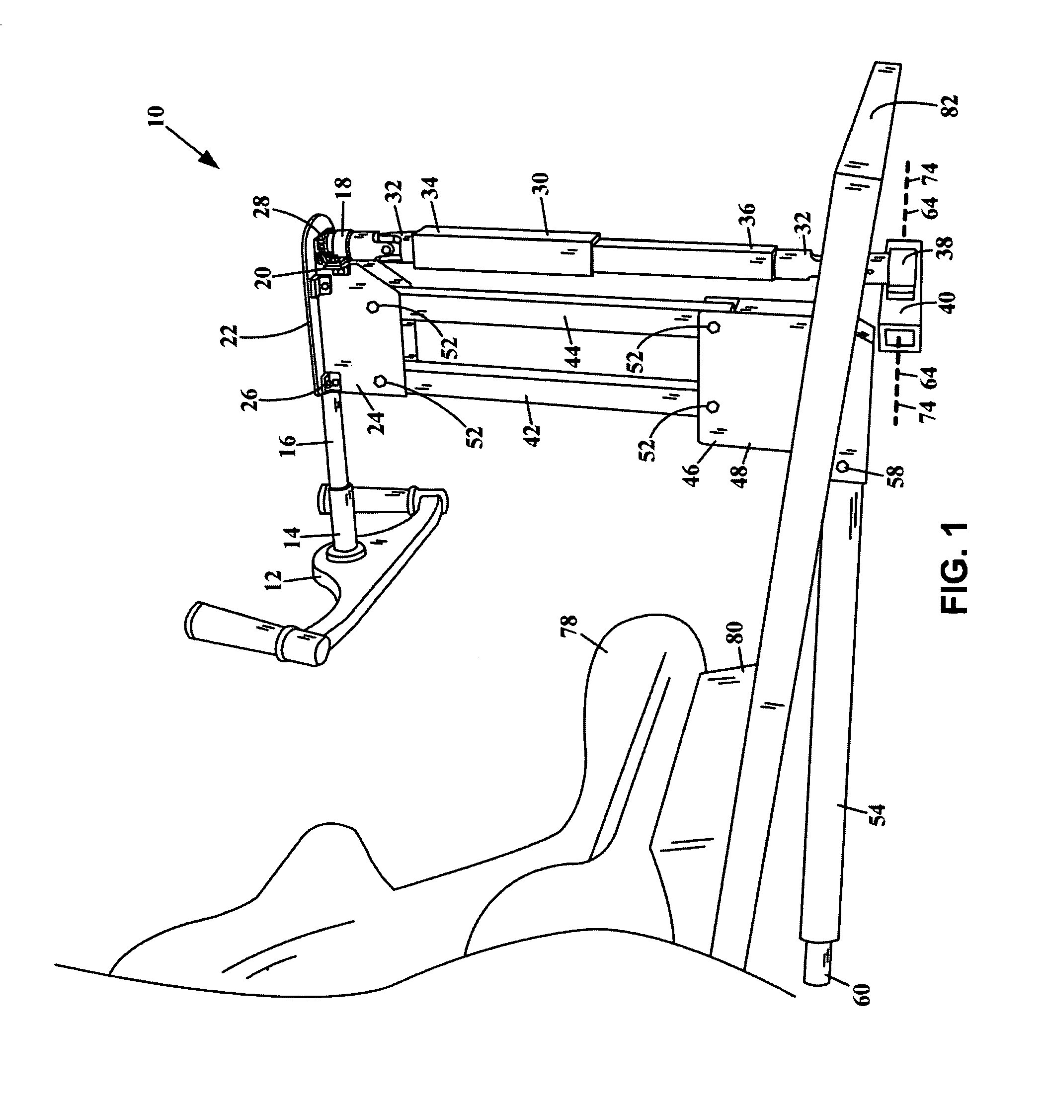 Four-bar vehicle controller providing up to three independent or combined axes of control and improved cockpit and control input ergonomics