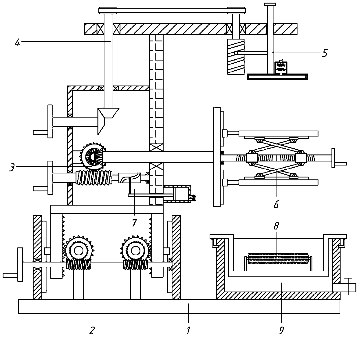 Multifunctional tool for automobile tire leakage detection