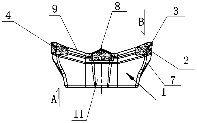 Mechanical tooth head for pulverizer and waste disposal