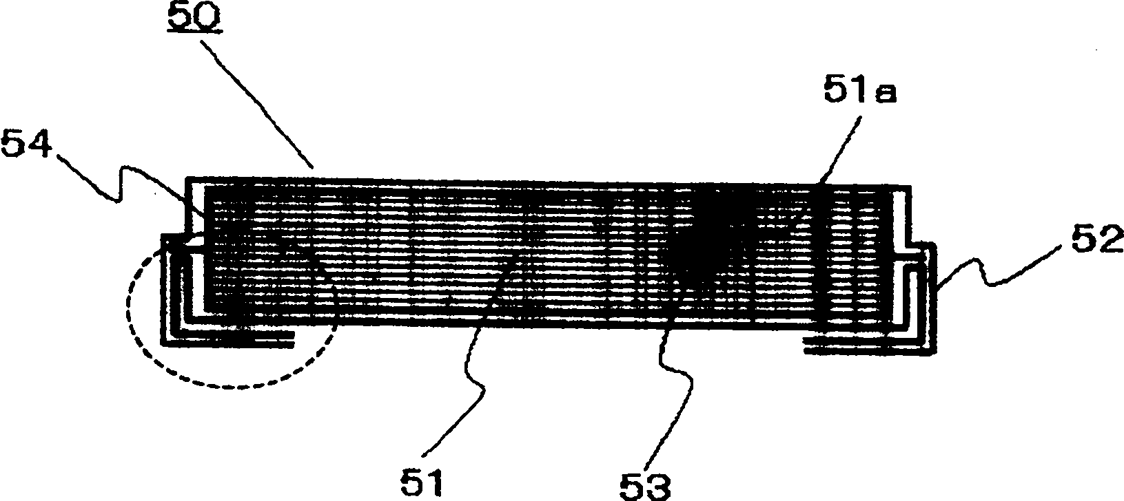 Vacuum insulating material, hot water supplying device using the same and electric drive type hot water device