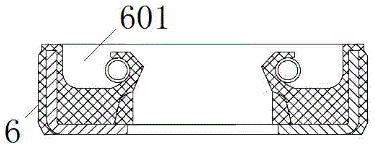 Installation equipment and installation method for oil seal in steering shell