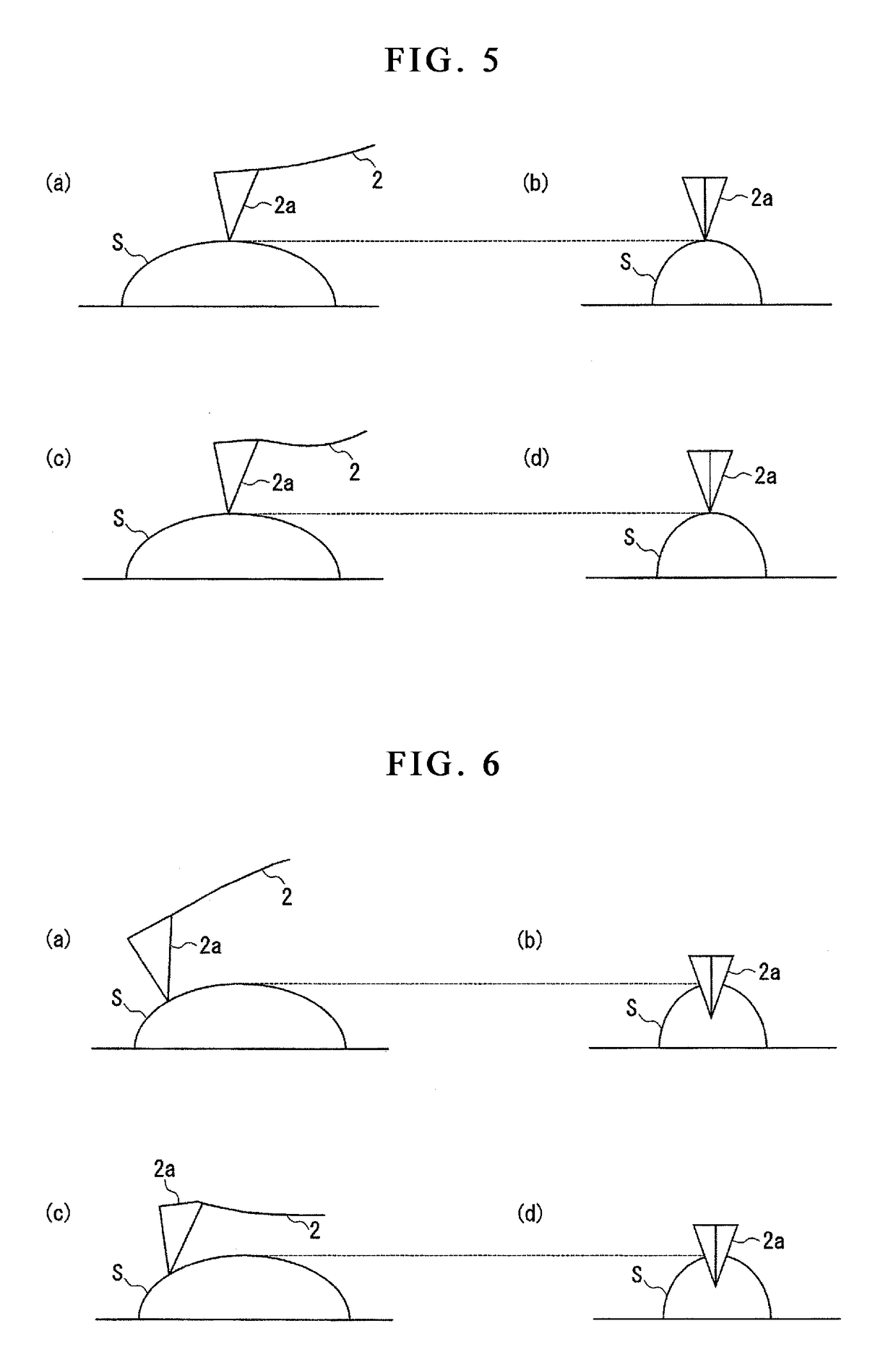 Scanning probe microscope and probe contact detection method