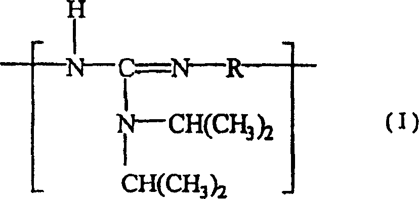 Modified polycarbodiimide composition and modified polycarbodiimide