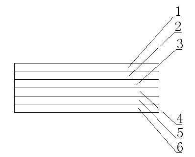 Weatherproof flexible veneer and manufacturing method thereof