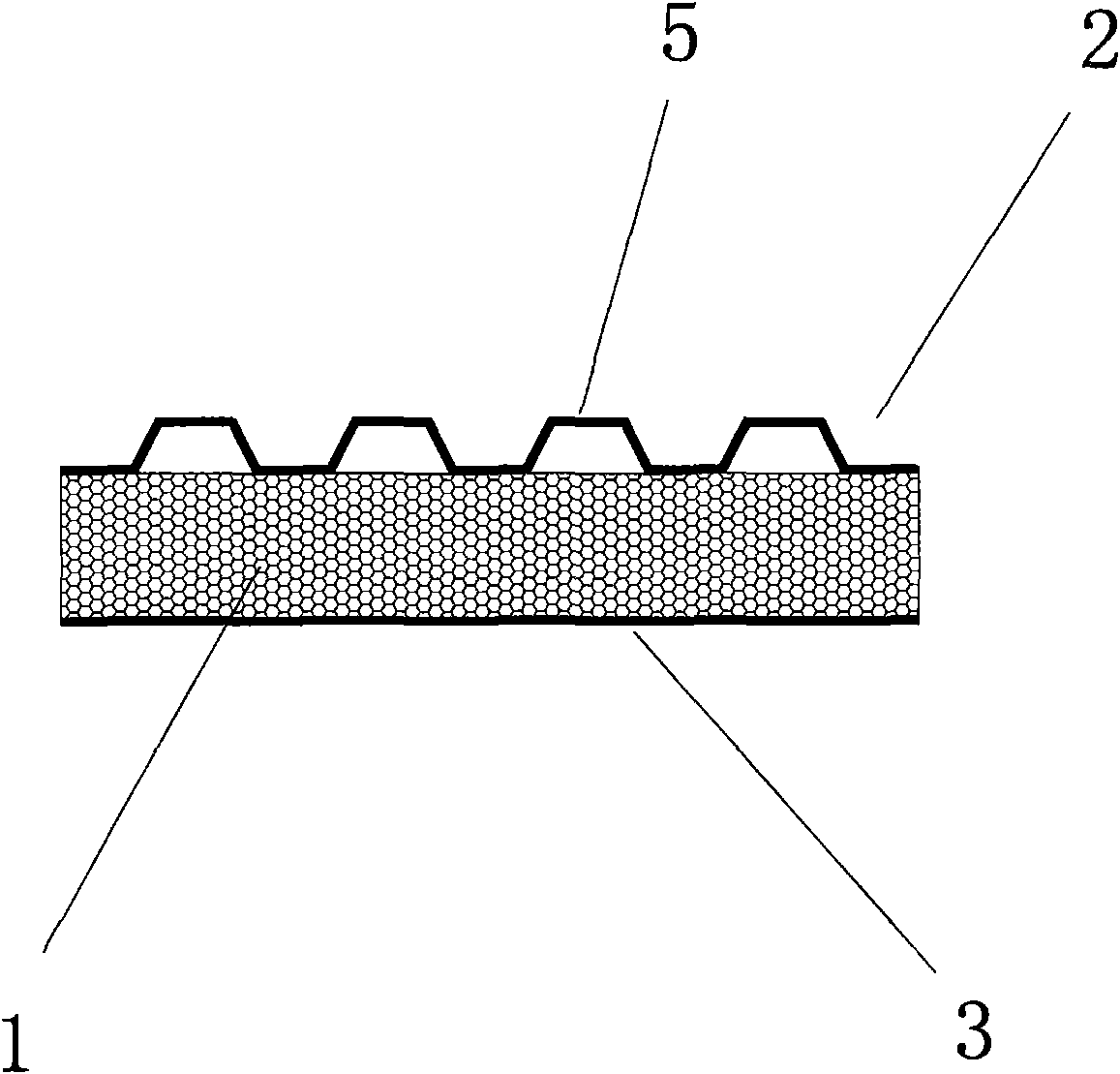 Light foaming concrete composite heat insulation plate