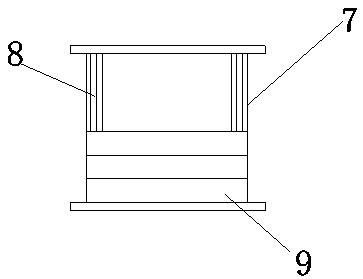 Reinforced concrete member post-cast belt forming device