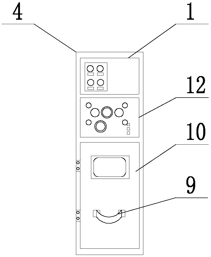 Stainless steel gas-clad ring main unit