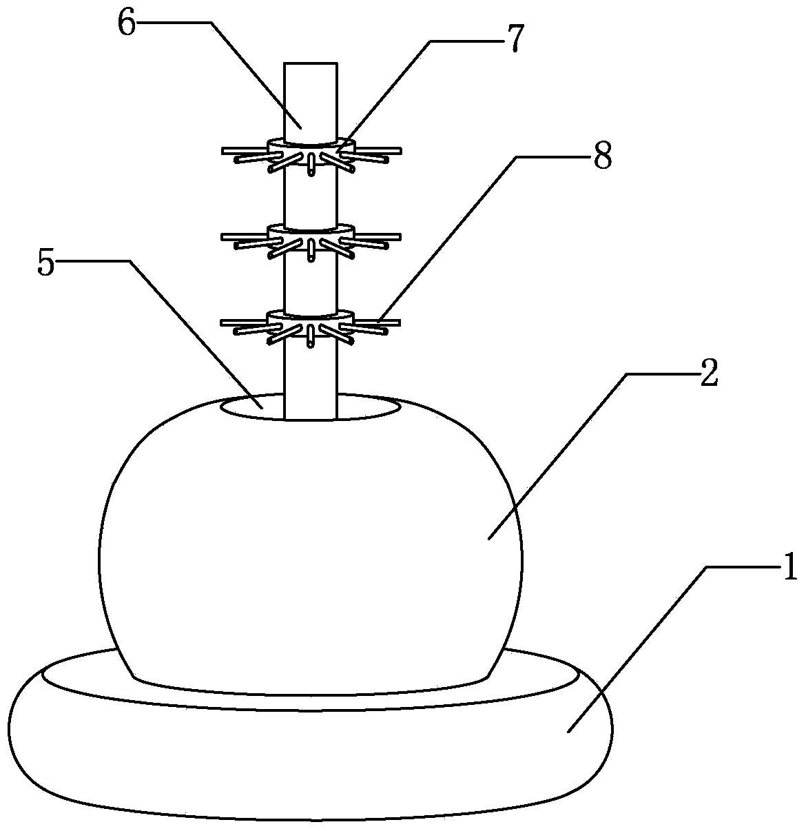 Disassembled Model of Insect Jiang's String Instrument