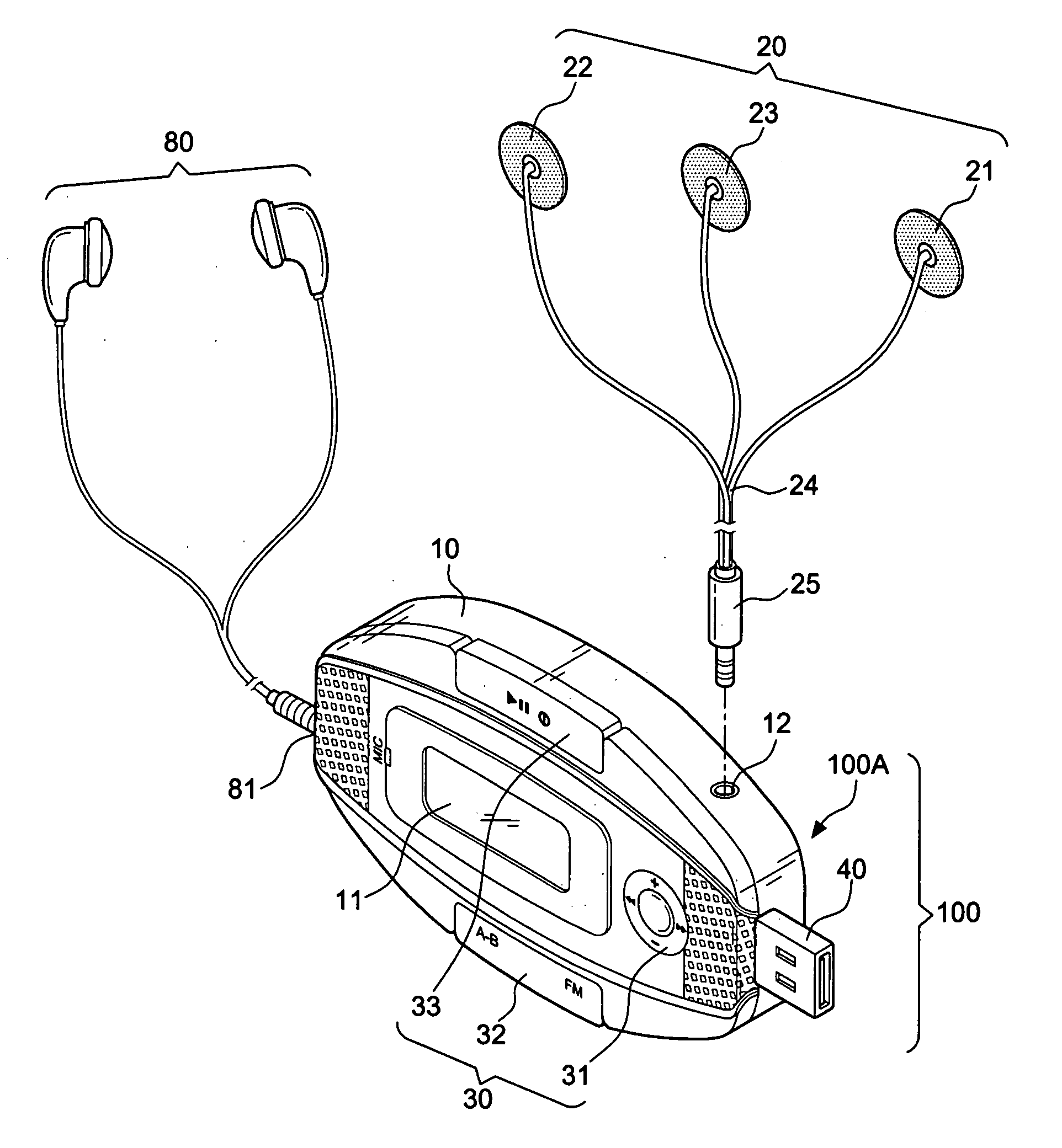 Display storage apparatus capable of detecting a pulse