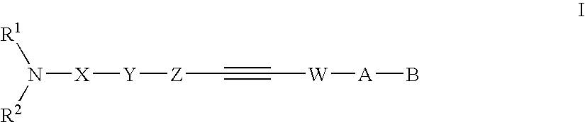 Alkyne compounds with MCH antagonistic activity and medicaments comprising these compounds