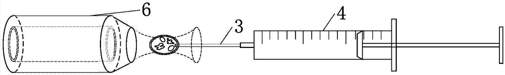 Microinjection device used for cell medicine precise injection and operation method of microinjection device