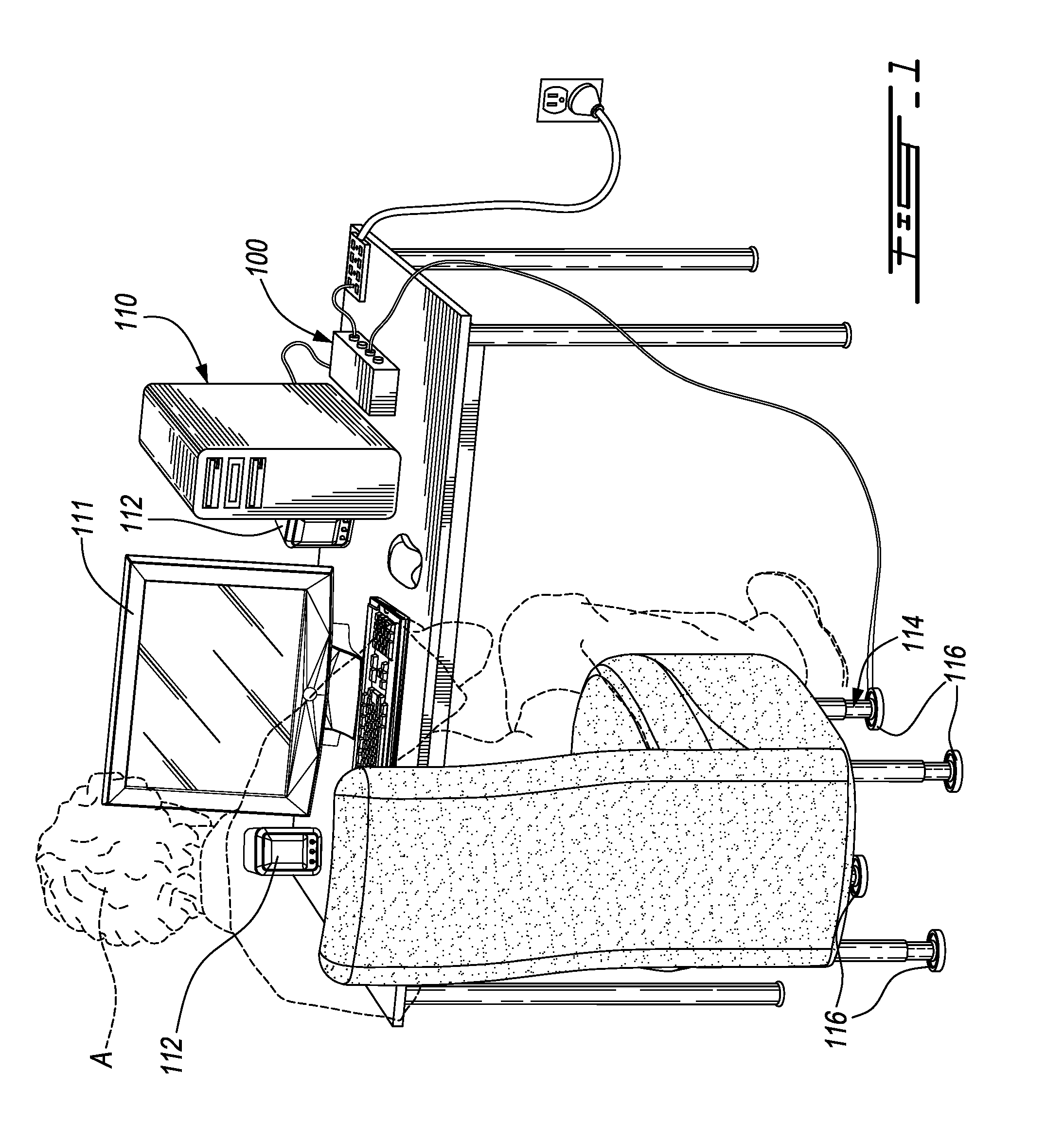 Audio interface for controlling a motion platform