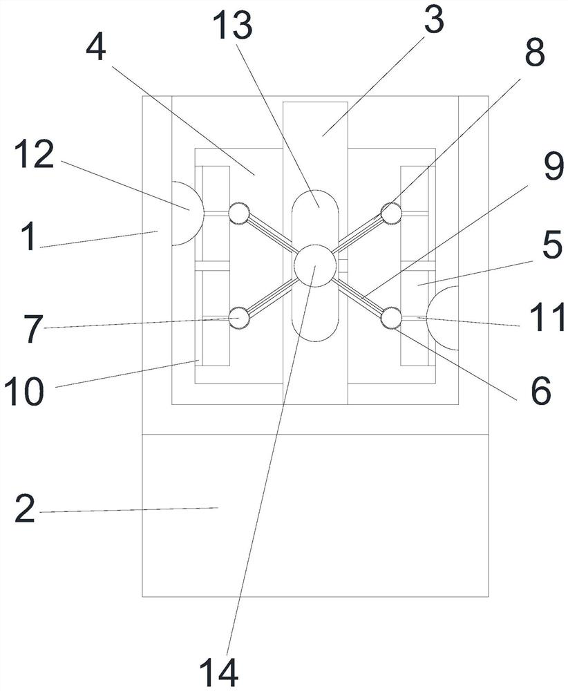 Stirring device for paint processing