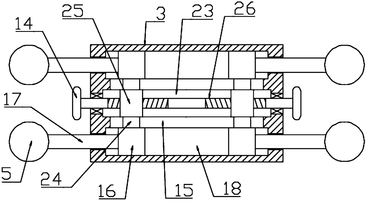 Measuring device for landscape engineering planning