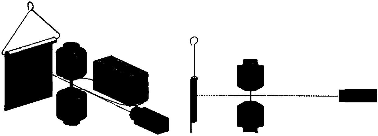 Structural damage real-time monitoring and positioning method