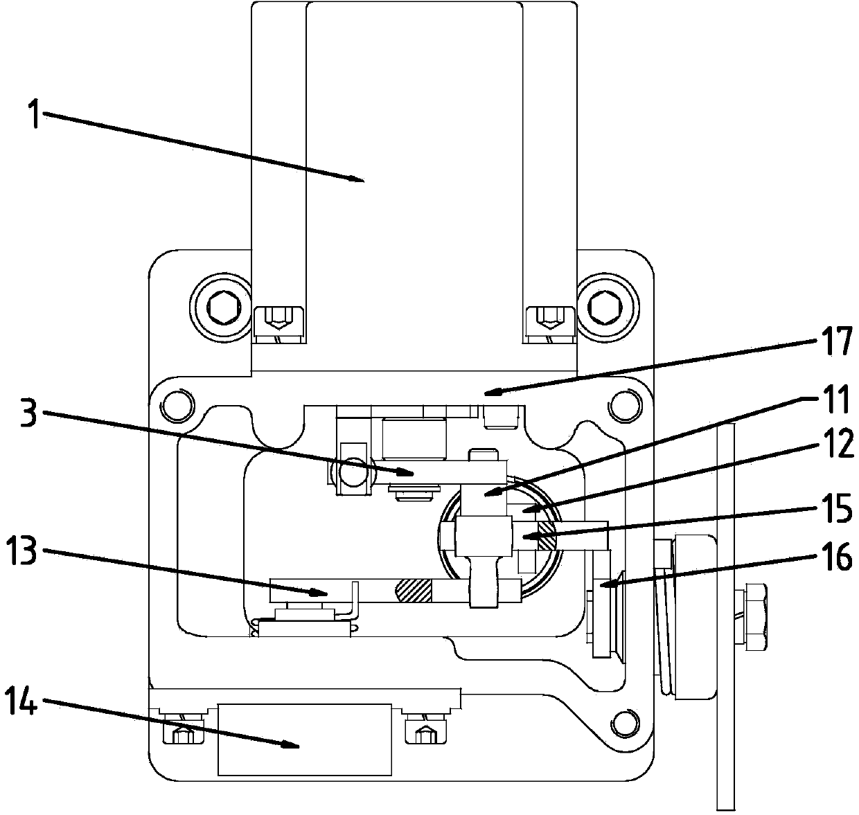 Electronic governor actuator