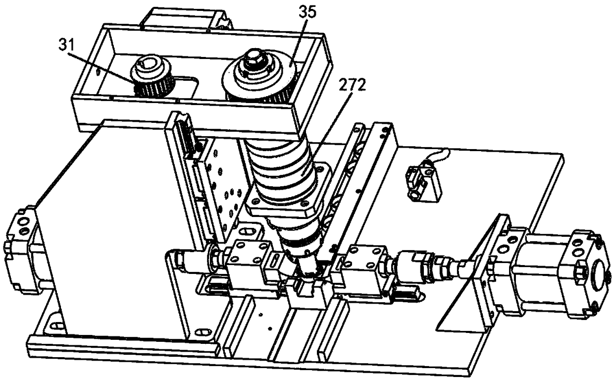 Chamfer device for annular fastening member