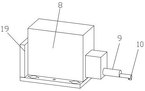 Surface quality inspection device for cylinder workpieces