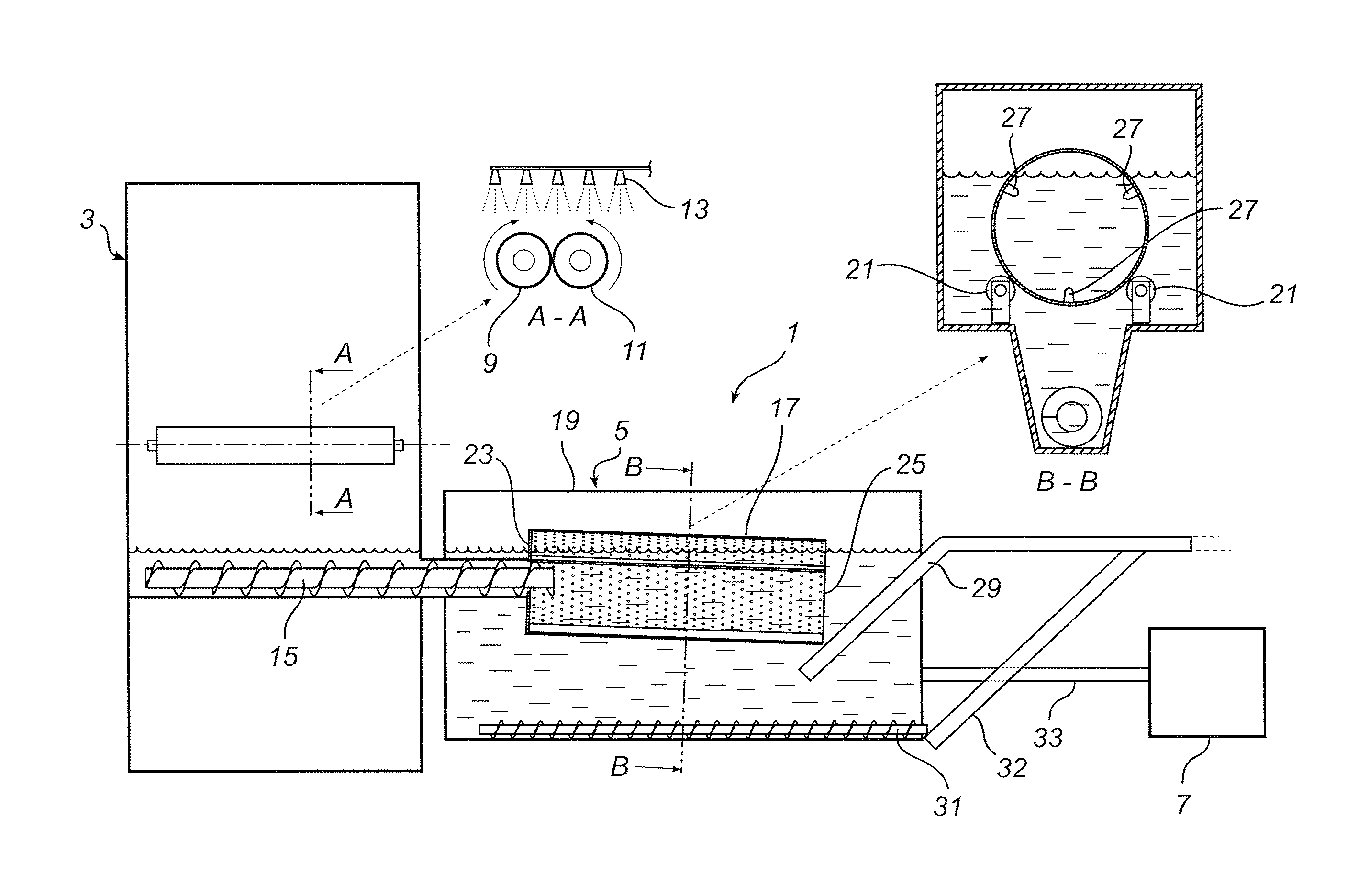 Method and Device for Separation of Recoverable Material from Products Containing Mercury