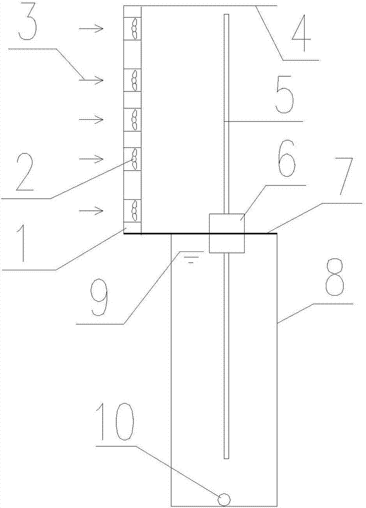 Friction electrostatic dust removal device and dust removal method