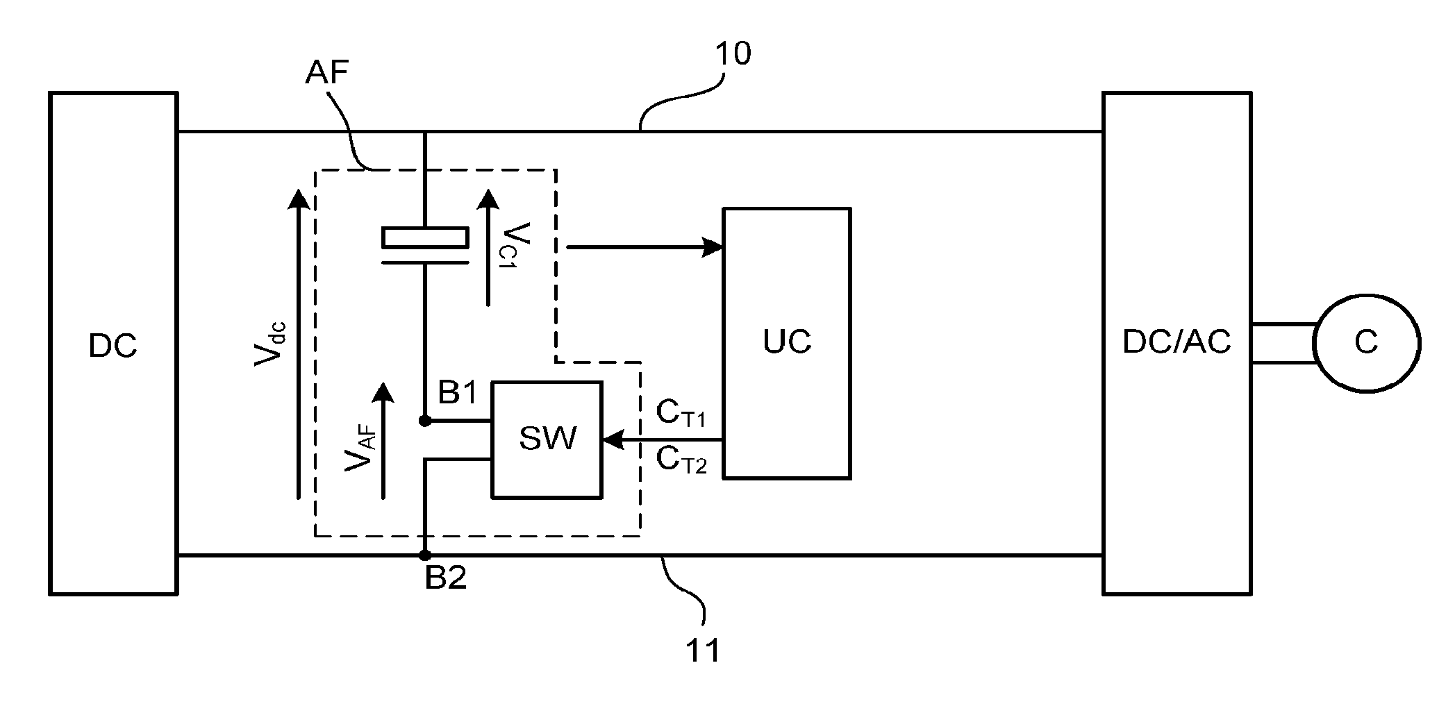 Active filtering system