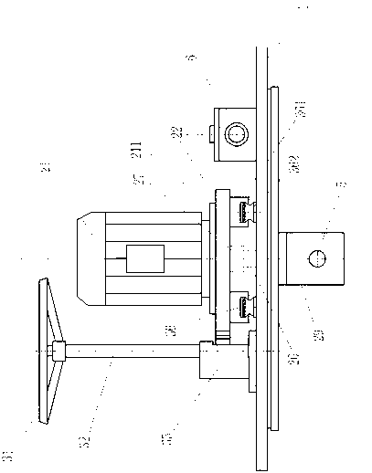 Horizontal hole drill for cooling water passages of diesel engine cylinder liner-mounting holes