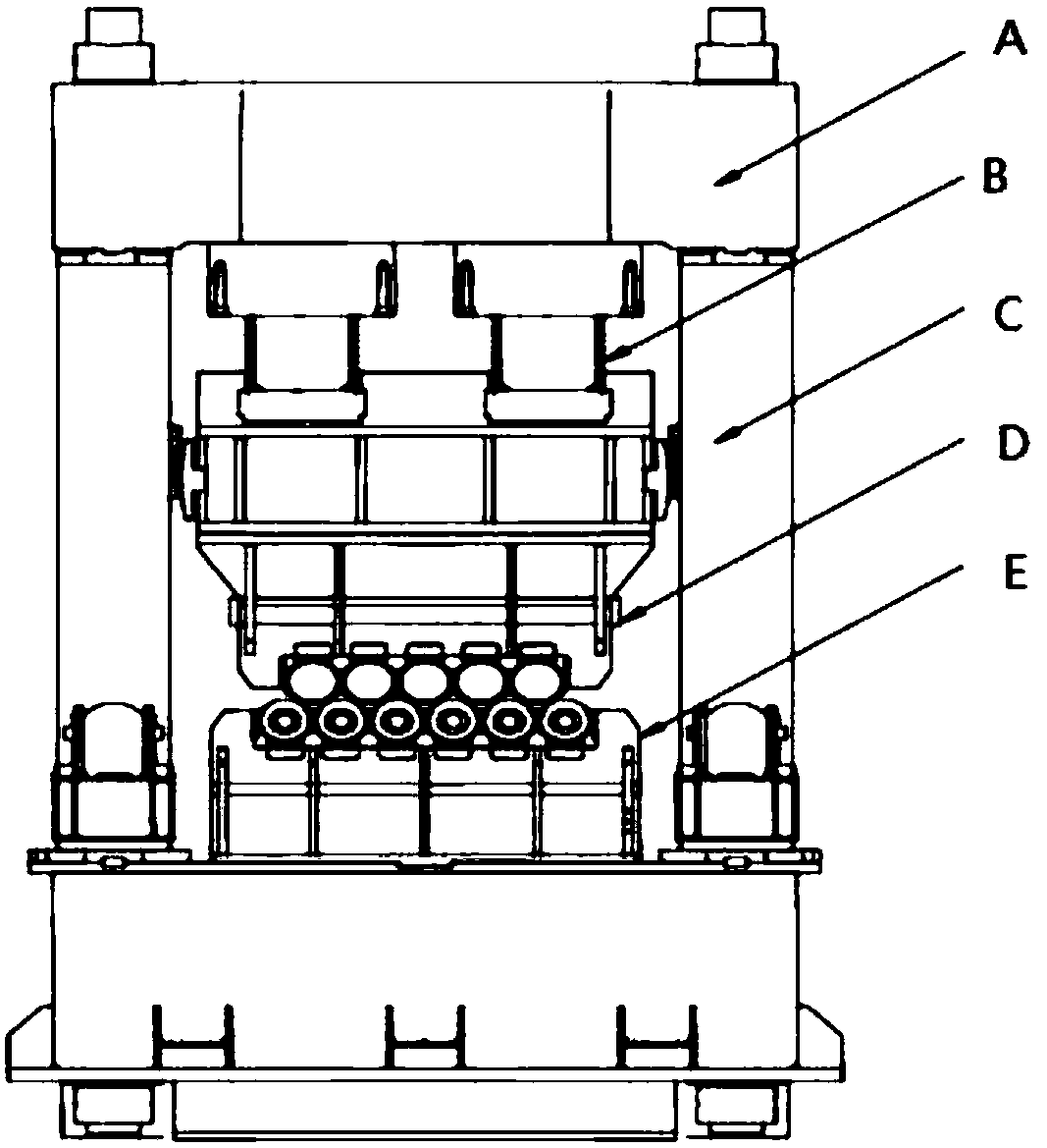 Roller type straightening technological parameter setting method for optimizing head and tail part straightening