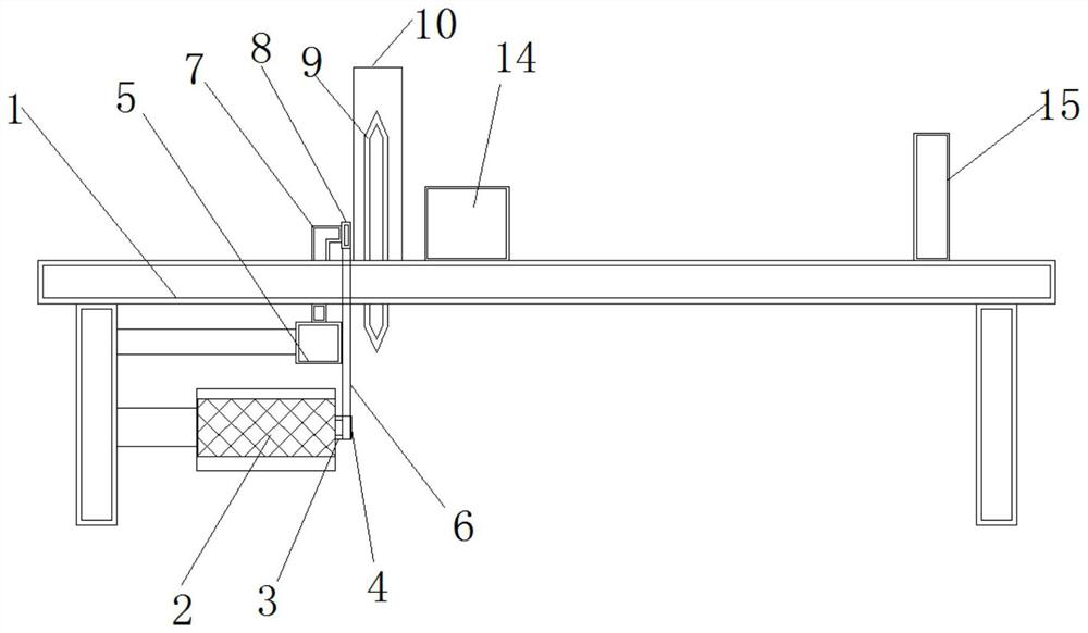 Wood sawing machine for correcting position deviation