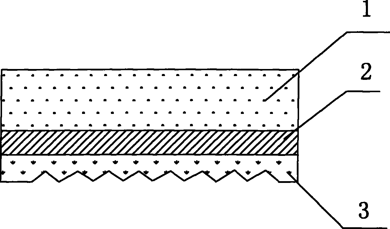 Xenotype abrasion-proof ceramic block with rubber and its preparing method