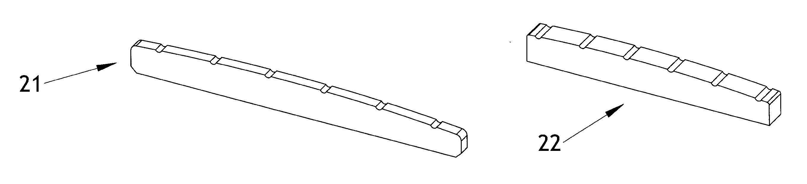 Pyrolytic carbon components for stringed instruments