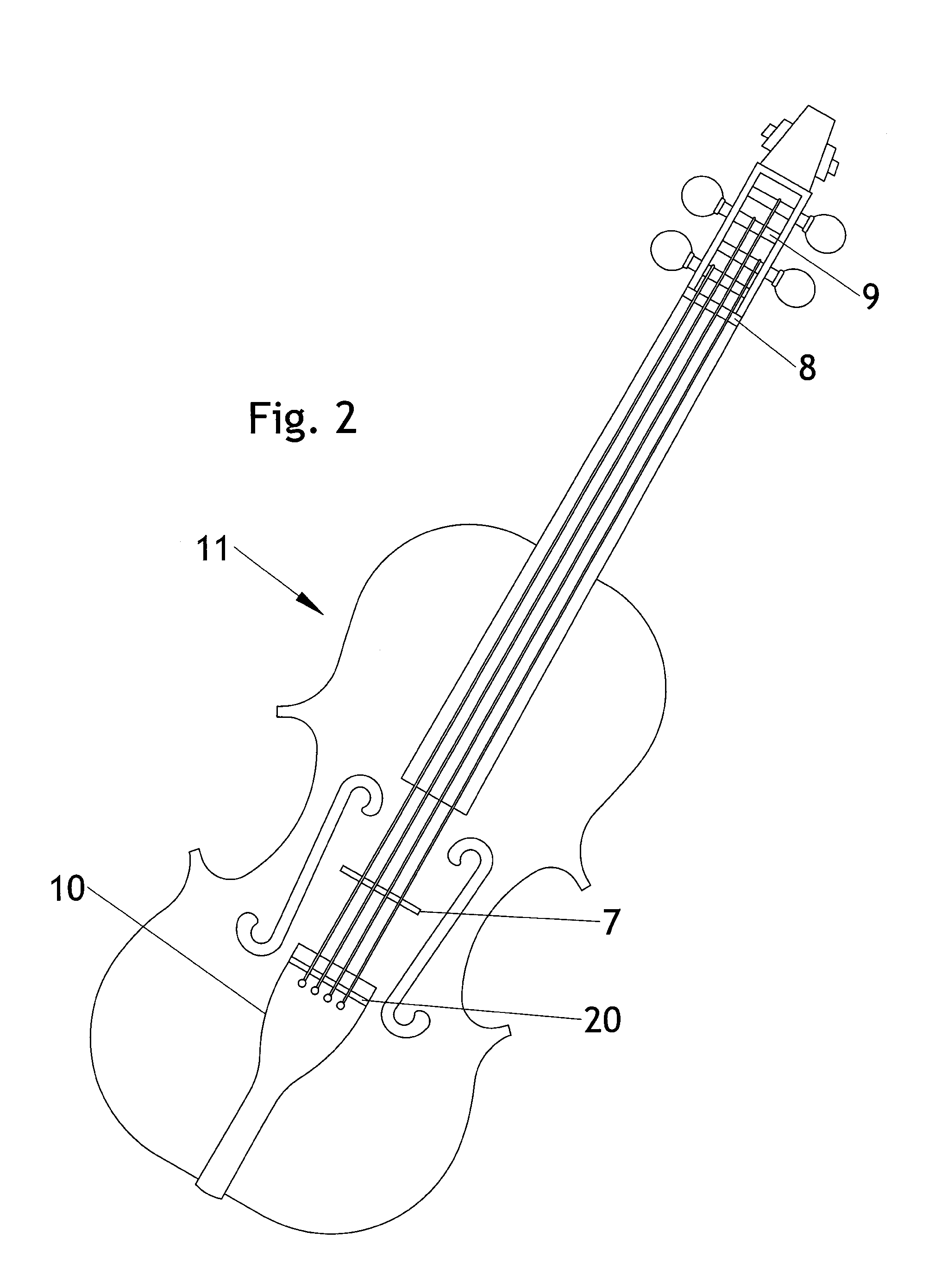 Pyrolytic carbon components for stringed instruments