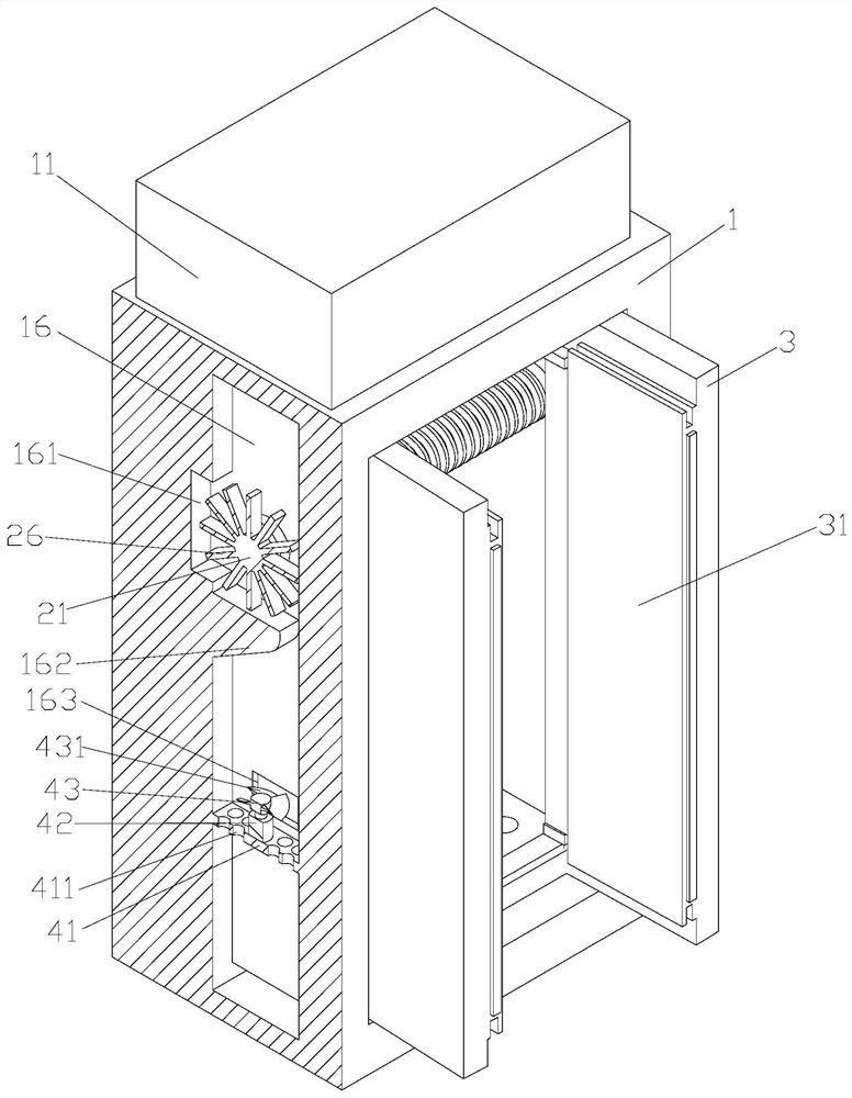 A disinfection wardrobe