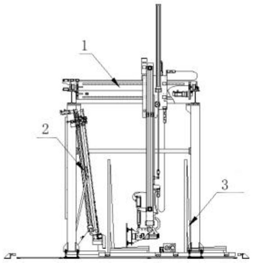 Multi-station efficient manipulator glass unloading table