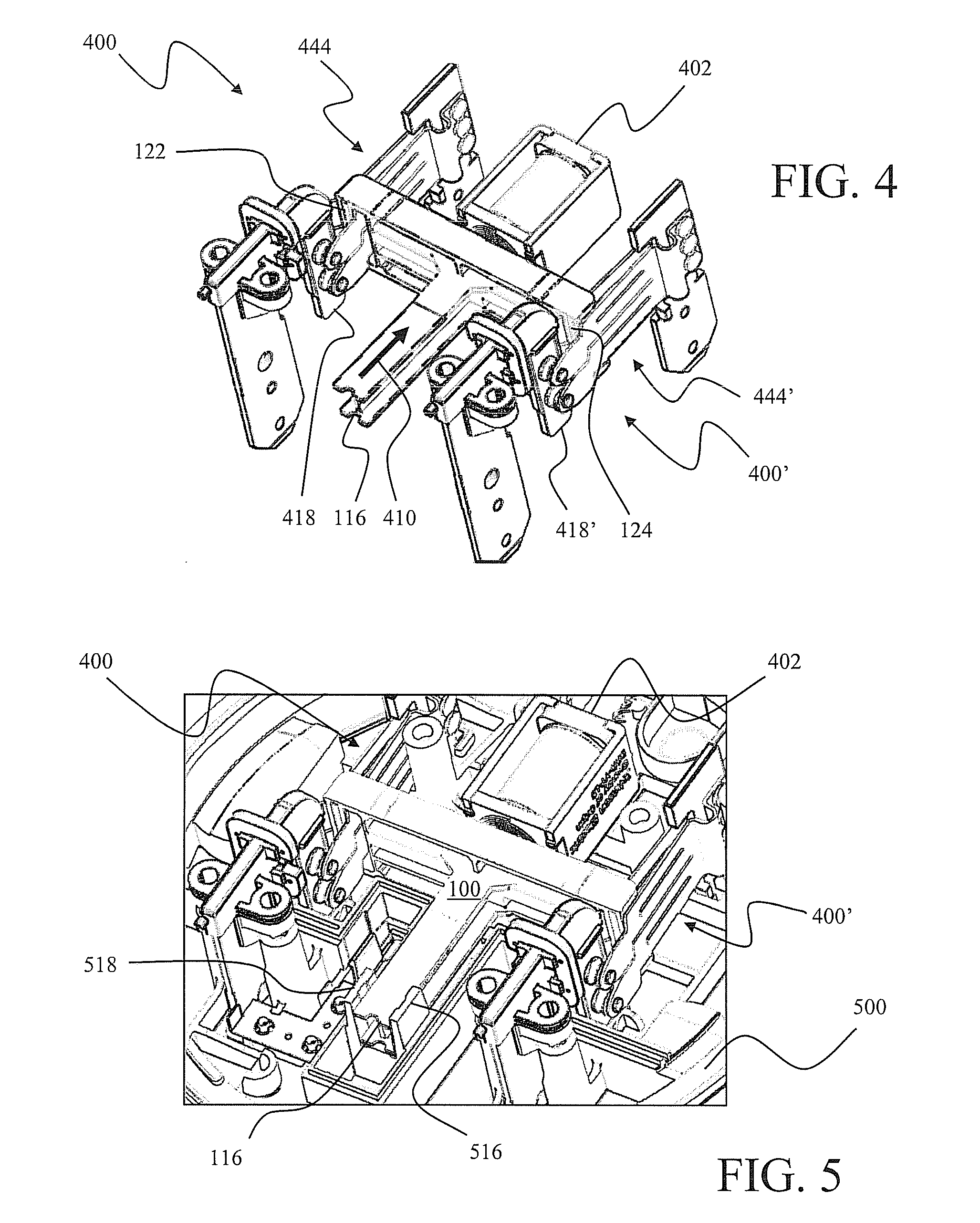 Actuator/wedge improvements to embedded meter switch