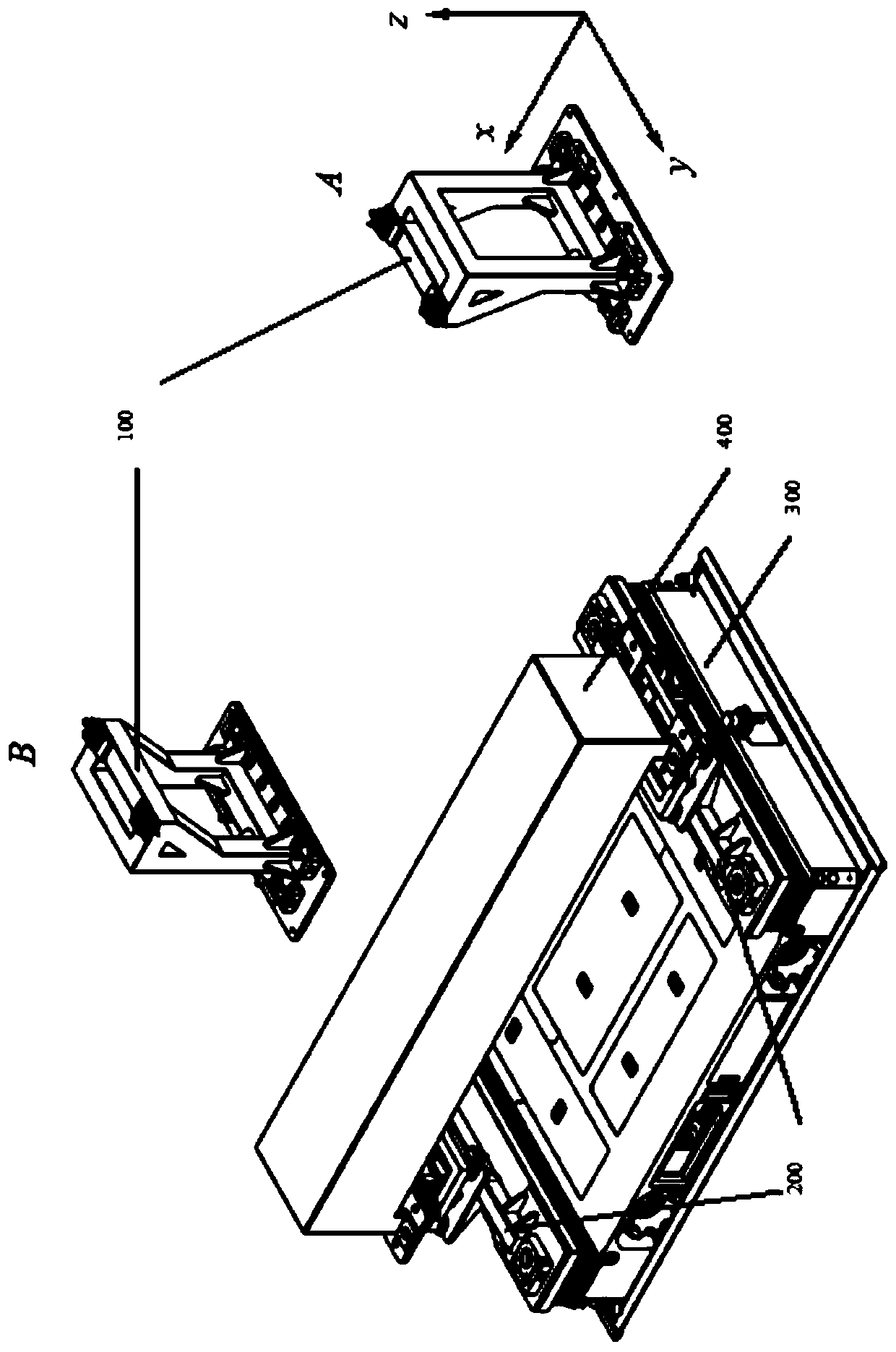 Float type butting structure