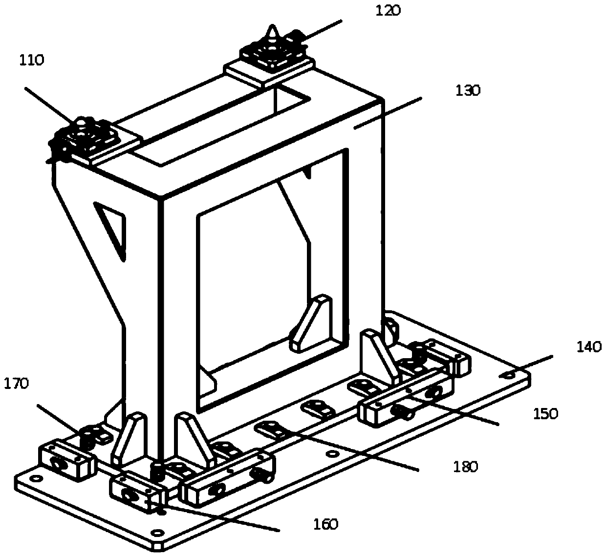 Float type butting structure