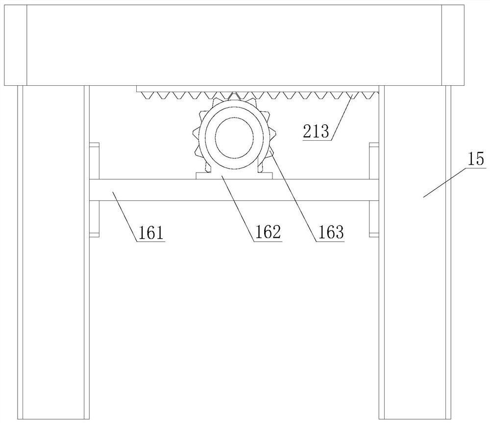 A heat-pressing mechanism for brake pads with heat dissipation and drainage grooves and its implementation method