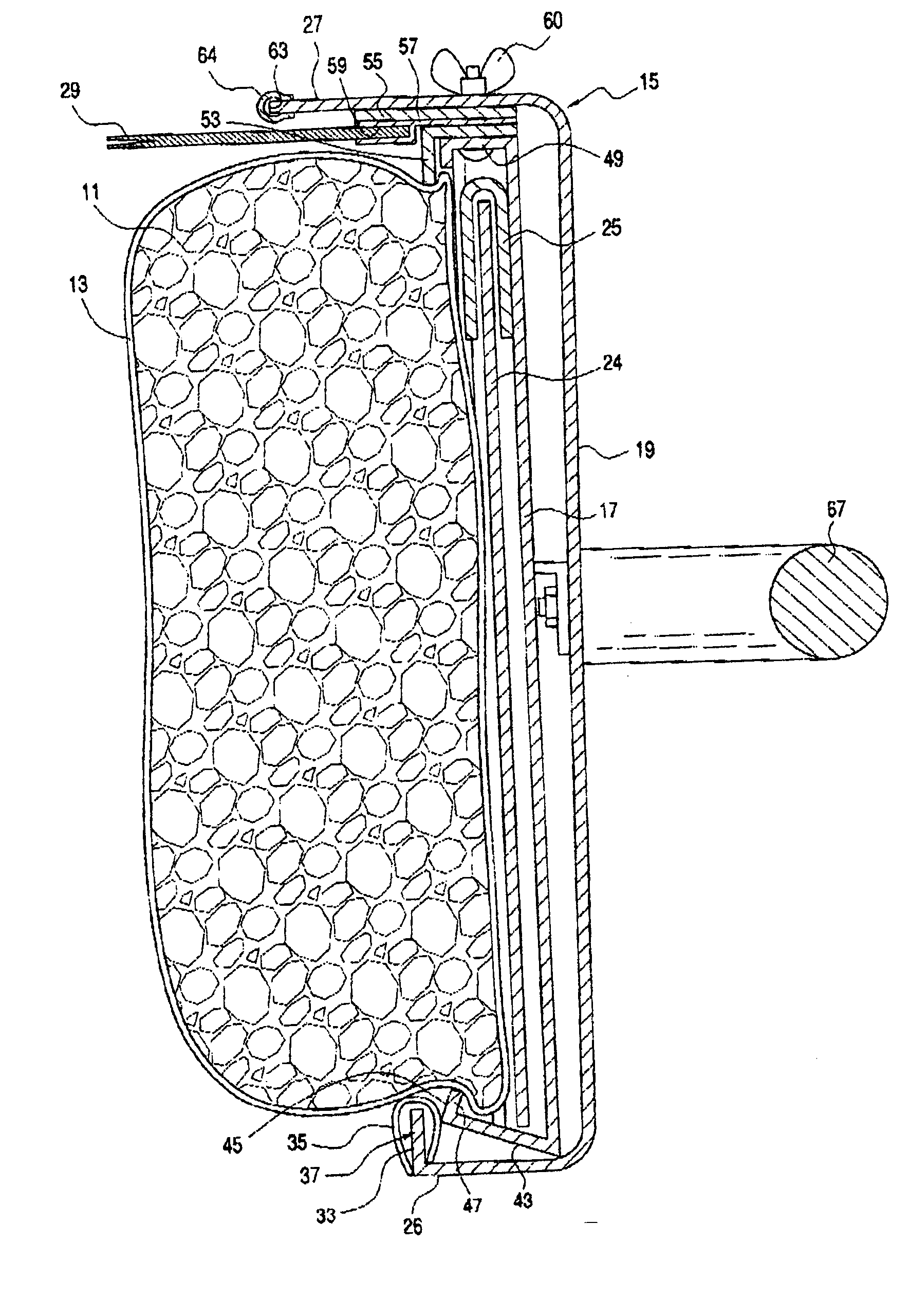 Device for cleaning and drying a surface