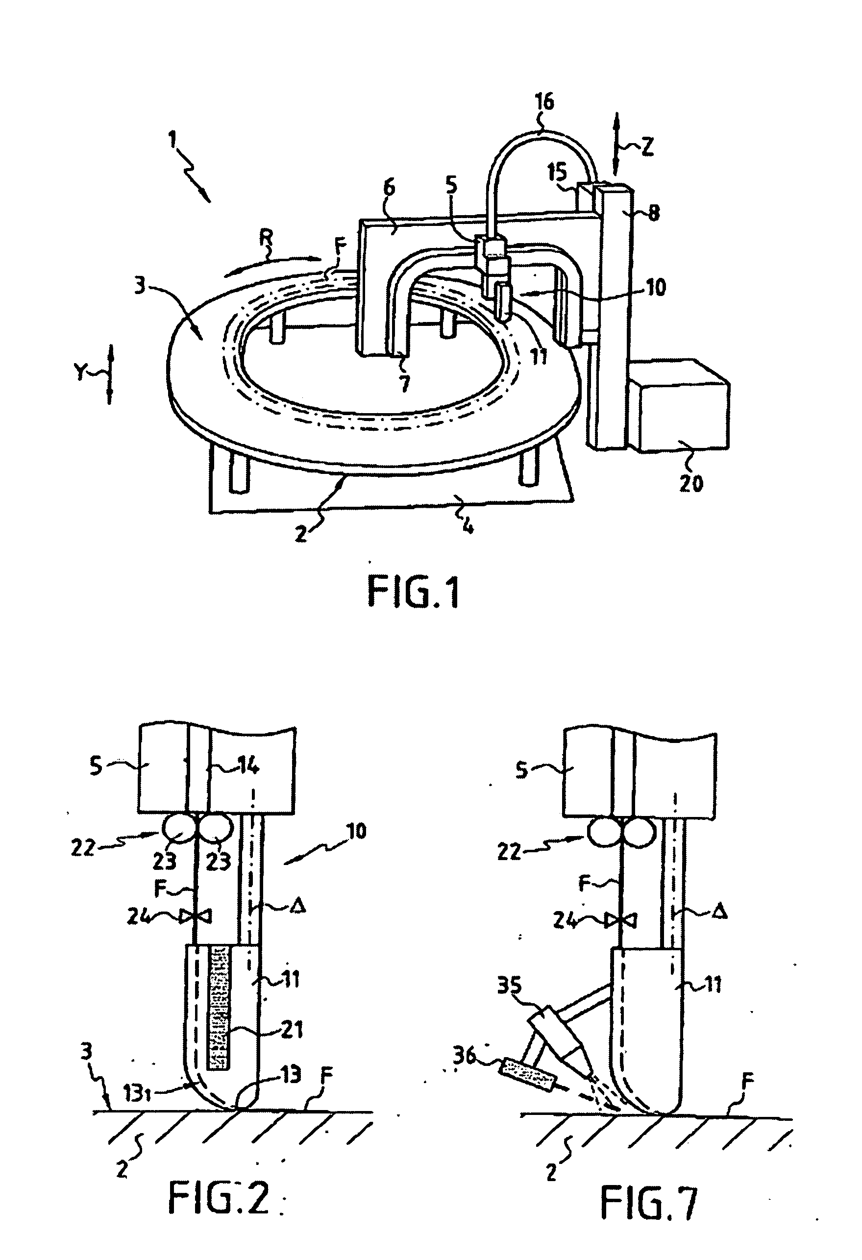 Process and system for fabricating a reinforcing preform