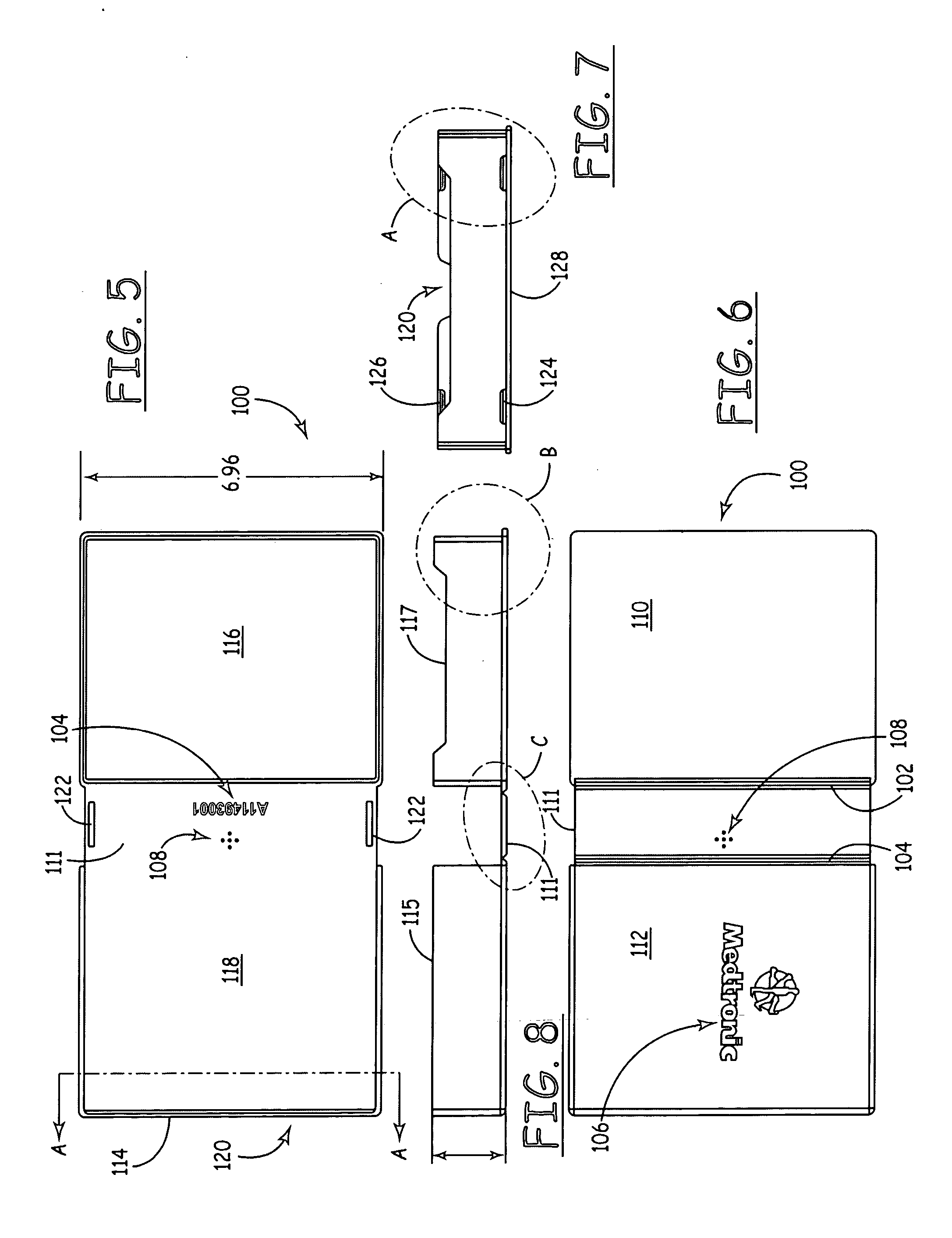 Prismatic source-indicating medical device packaging