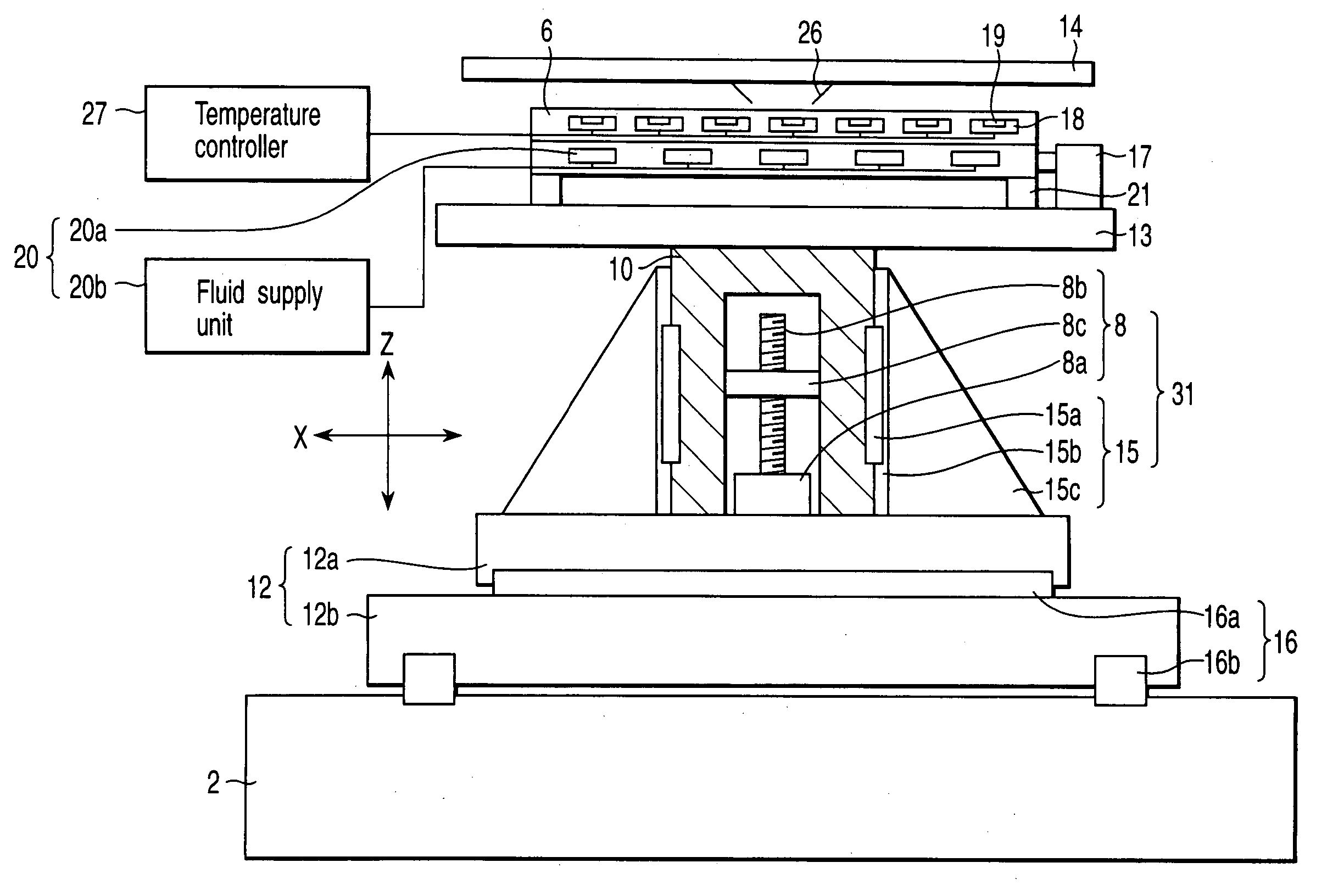 Prober and probe testing method for temperature-controlling object to be tested