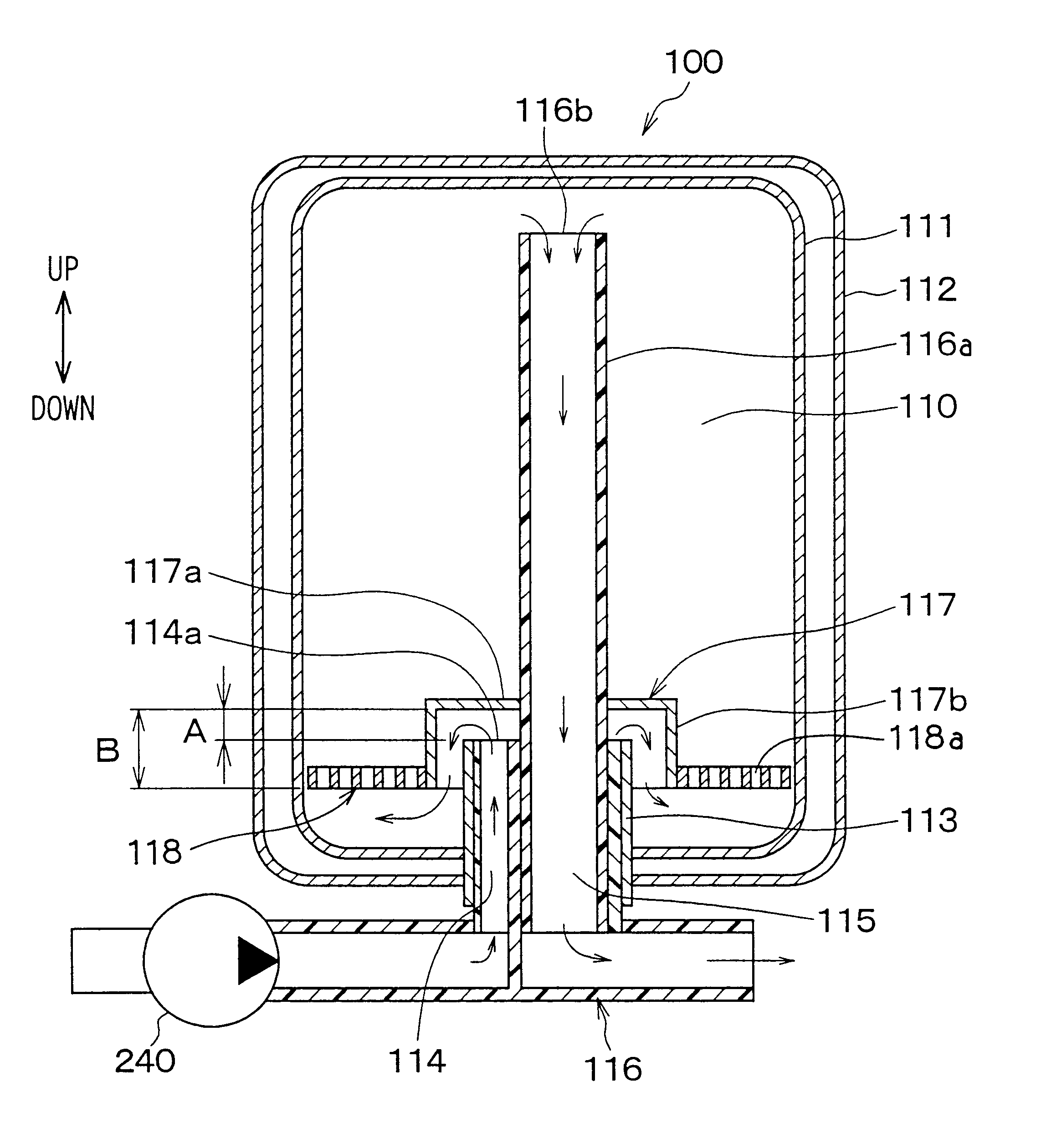 Heat storage tank