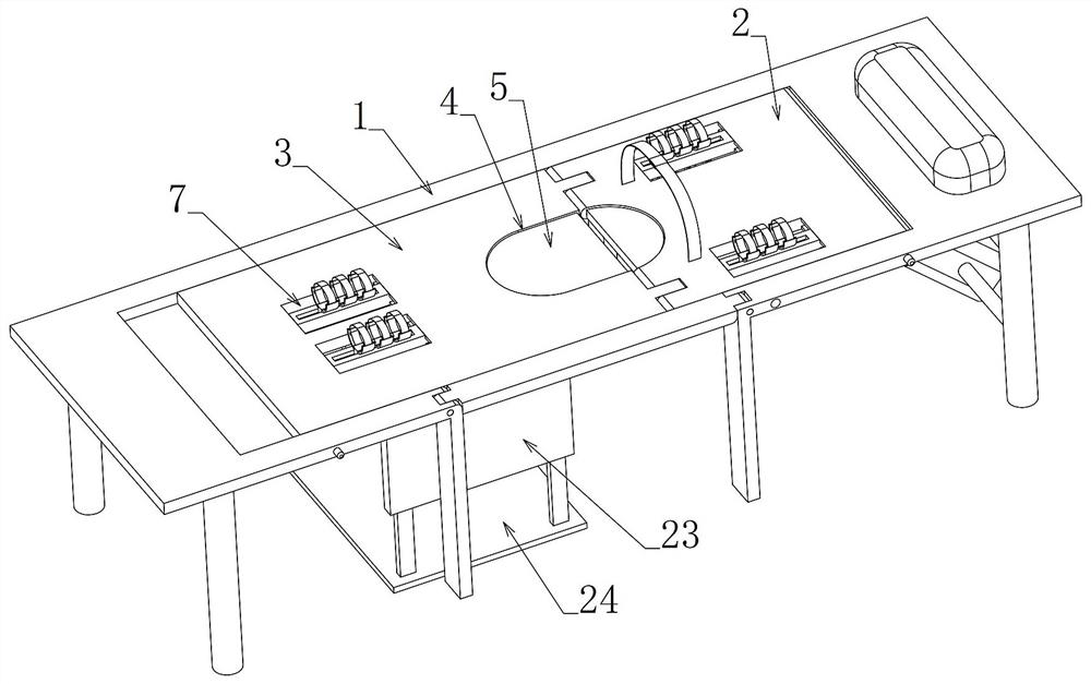 Limb fixing device for intensive care patient