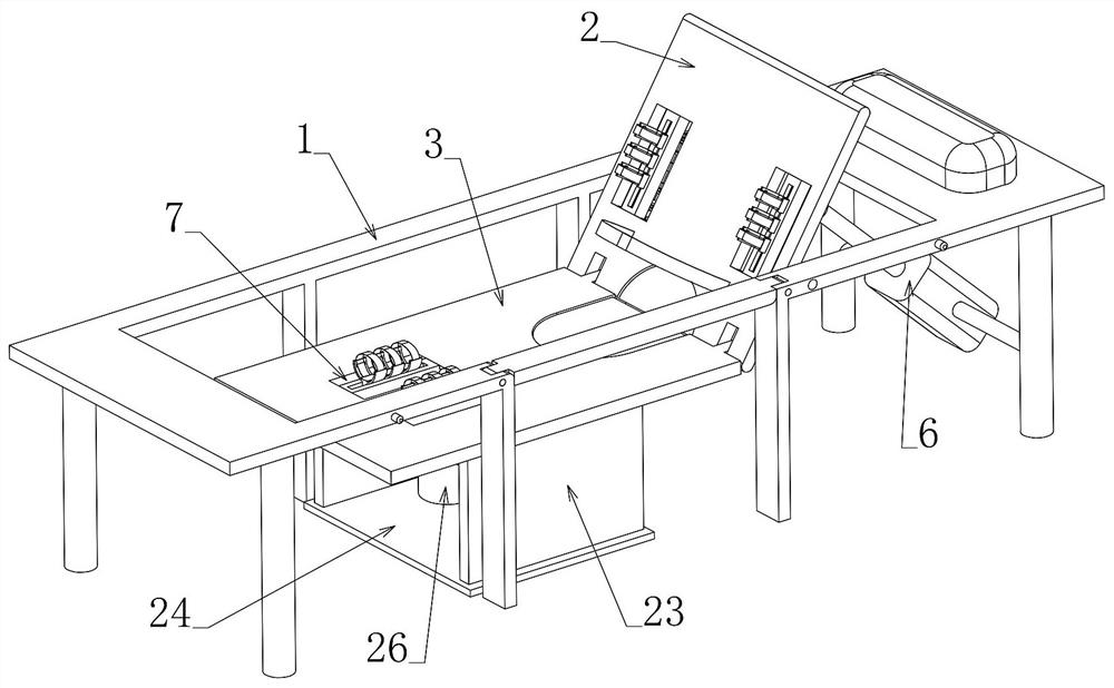 Limb fixing device for intensive care patient