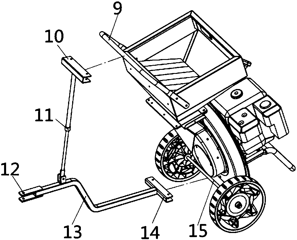 multifunctional wood shredder