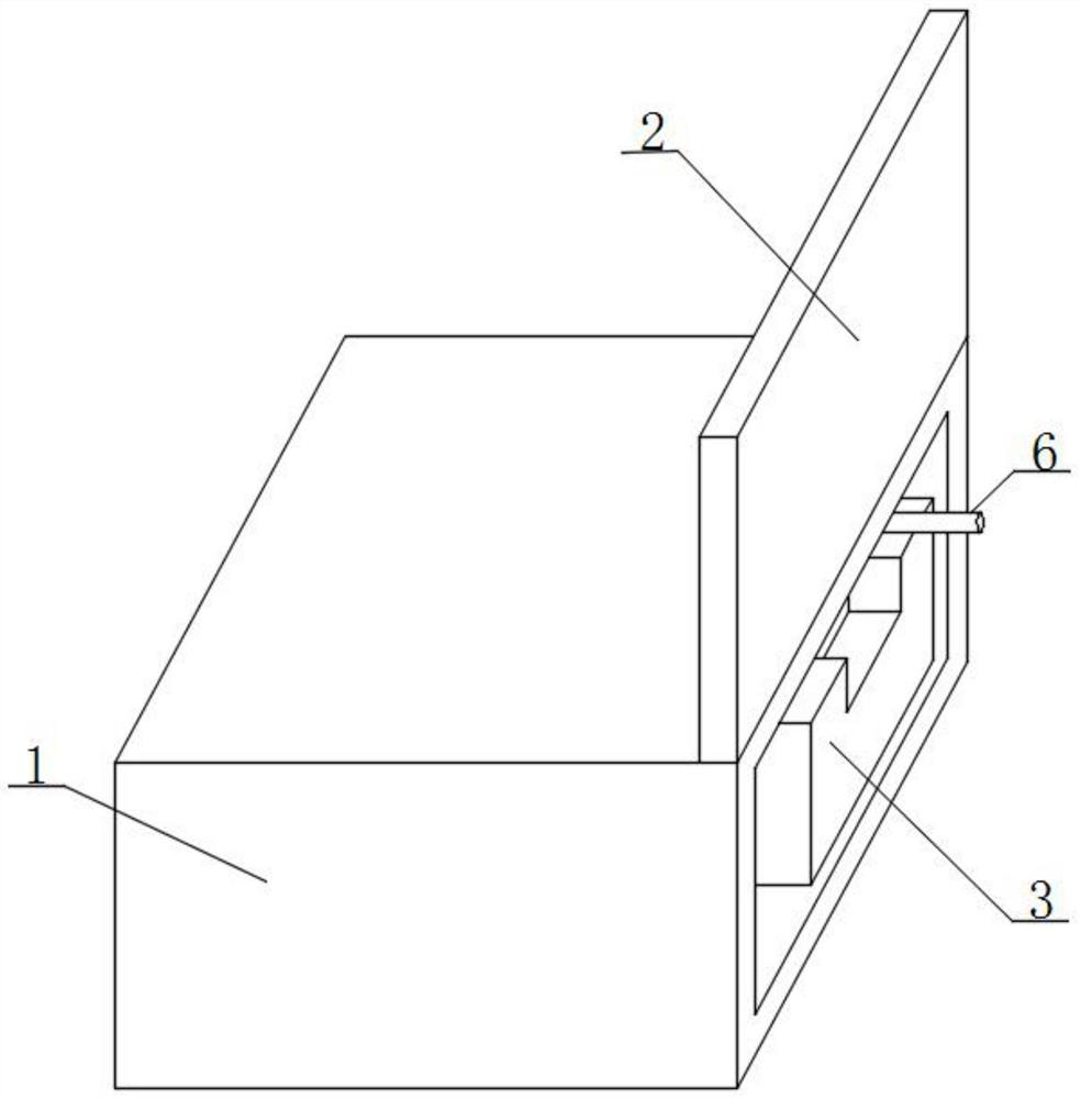 A kind of duck meat processing opening device