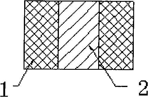 Producing method of polycrystalline diamond complex valve base of pressure reducing valve