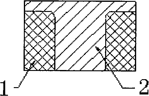 Producing method of polycrystalline diamond complex valve base of pressure reducing valve