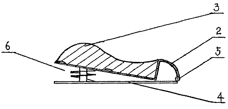 Automatic damped height regulating pillow